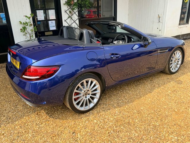 Mercedes-Benz SLC 2.1 Slc250d Amg Line Convertible G-tron Blue #6