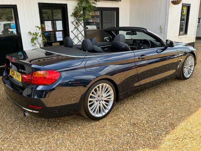 BMW 4 Series 3.0 435I Luxury Convertible Euro 6 Blue #6