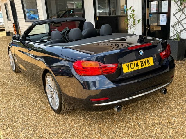 BMW 4 Series 420D Luxury Blue #13