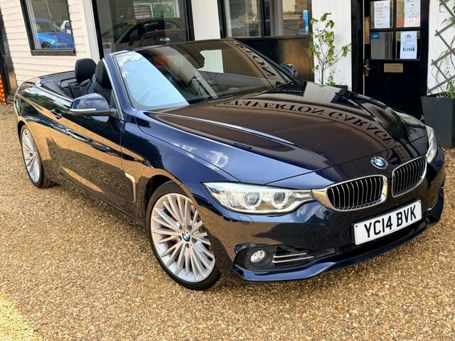 BMW 4 Series 3.0 435I Luxury Convertible Euro 6 Blue