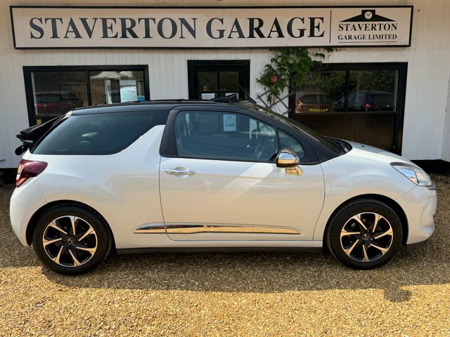 DS DS 3 Cabrio 1.2 Puretech Elegance Cabriolet White #5