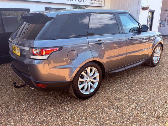 Land Rover Range Rover Sport 3.0 Sdv6 Hse Suv 4Wd Euro 6 Ss AK66ZNF Grey #6