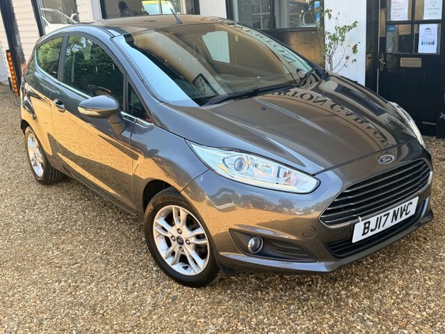 Ford Fiesta 1.0T Ecoboost Zetec Hatchback Eu Blue