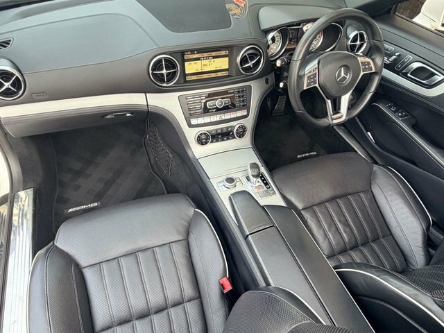 Mercedes-Benz SL Class 4.7 Sl500 V8 Blueefficiency Convertible White #3