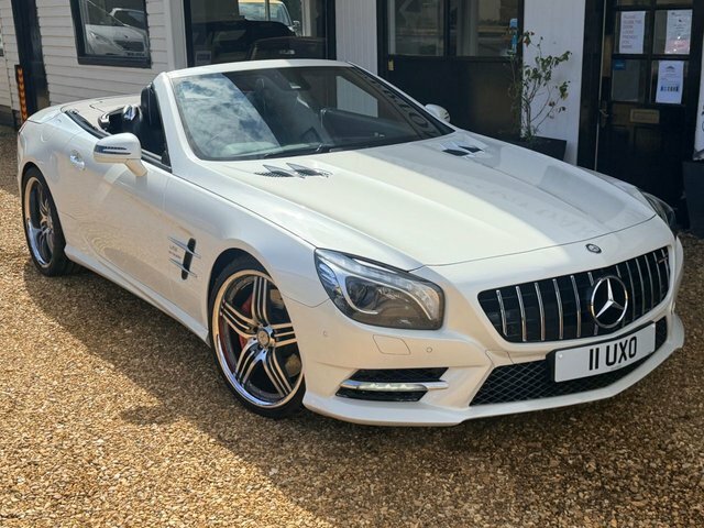 Mercedes-Benz SL Class 4.7 Sl500 V8 Blueefficiency Convertible White