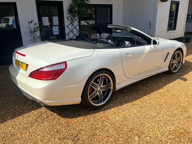 Mercedes-Benz SL Class 4.7 Sl500 V8 Blueefficiency Convertible White #6