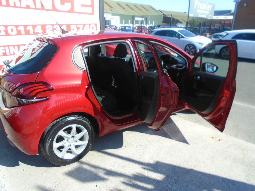 Peugeot 208 1.6 Bluehdi Active Hatchback Eur FD16ZGA Red #5