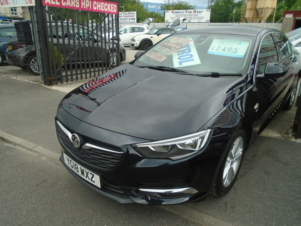 Vauxhall Insignia 1.5I Turbo Sri Grand Sport Euro Blue #3