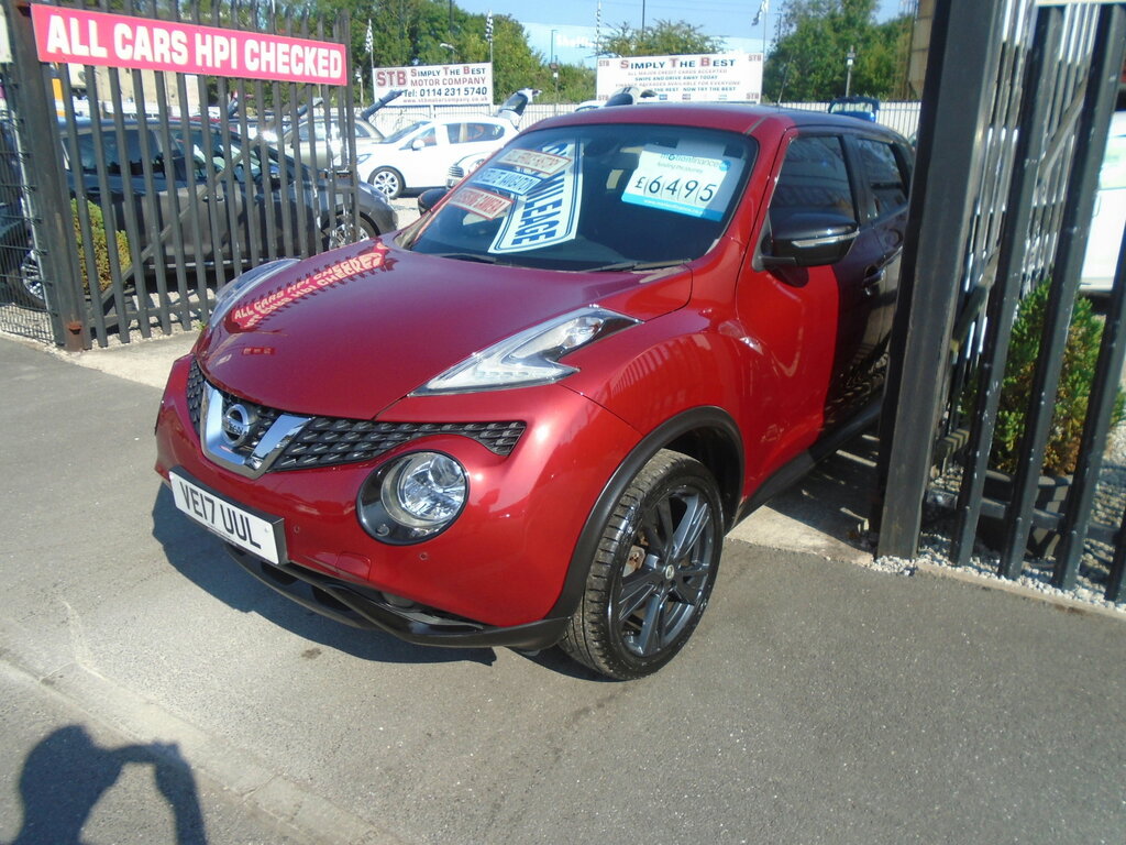 Nissan Juke 1.2 Dig-t N-connecta Suv Euro 6 Red #3