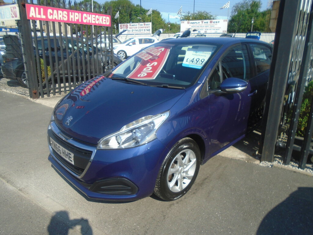 Peugeot 208 1.2 Puretech Active Hatchback Eu Blue #3