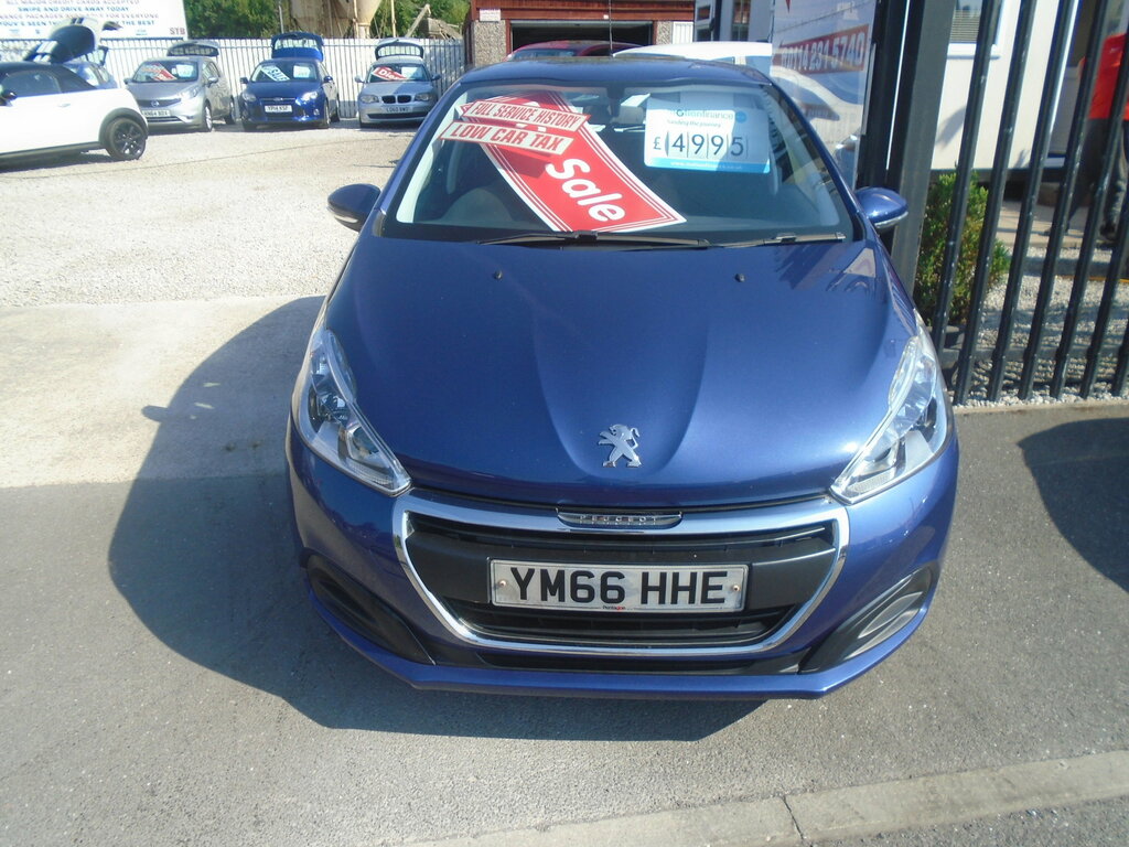 Peugeot 208 1.2 Puretech Active Hatchback Eu Blue #2