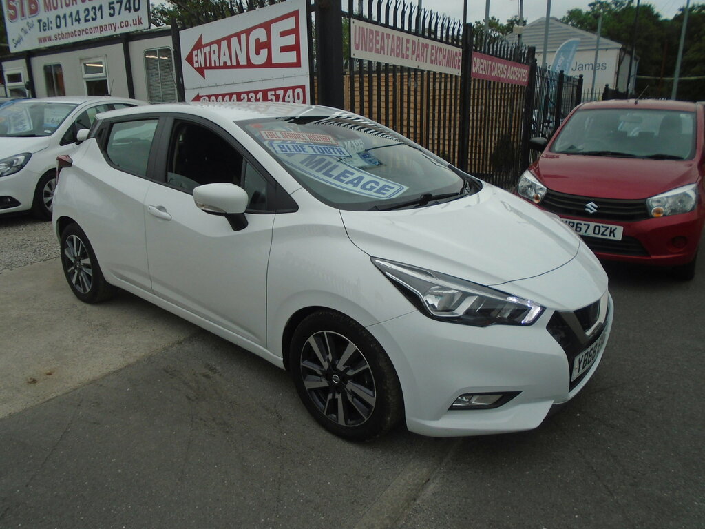 Nissan Micra 0.9 Ig-t Acenta Hatchback Euro 6 White