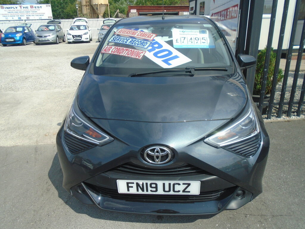 Toyota Aygo 1.0 Vvt-i X-play Hatchback Euro FN19UCZ Grey #6