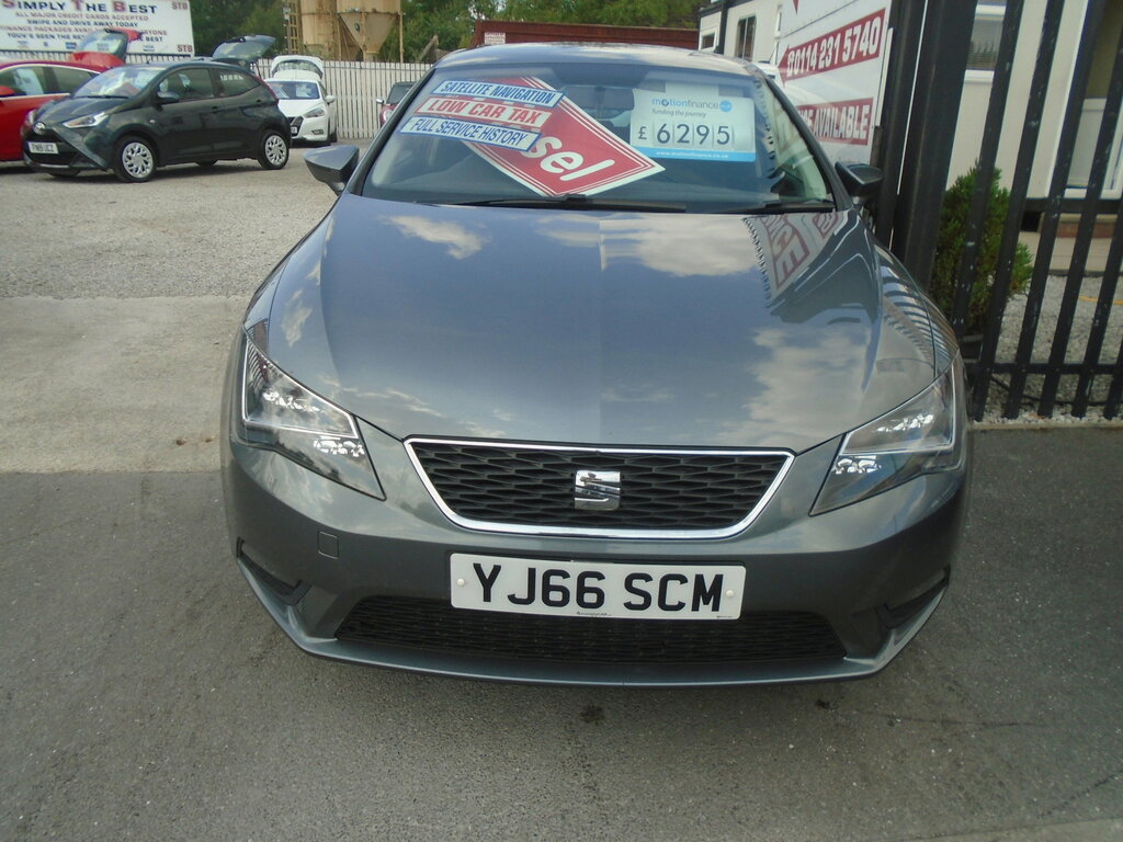 Seat Leon 2.0 Tdi Se Dynamic Technology Hatchback Grey #2