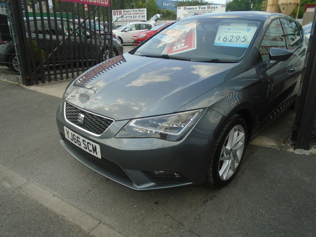 Seat Leon 2.0 Tdi Se Dynamic Technology Hatchback Grey #3