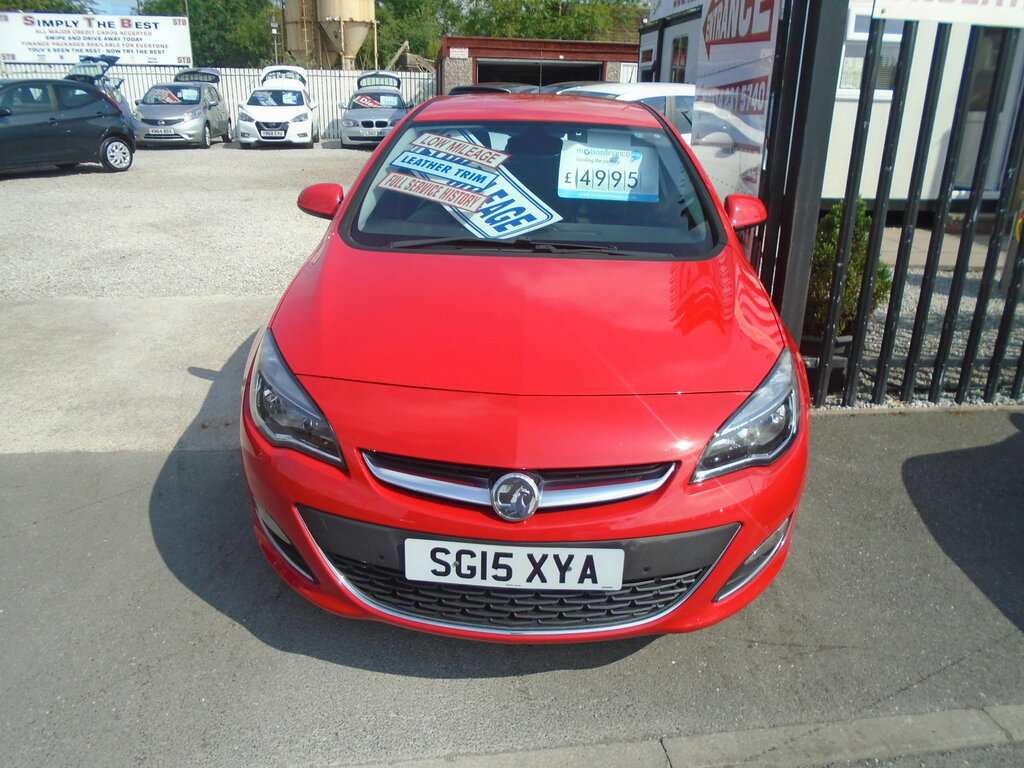 Vauxhall Astra 1.6I Elite Hatchback Euro 6 115 Red #2