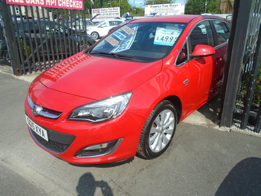 Vauxhall Astra 1.6I Elite Hatchback Euro 6 115 Red #3