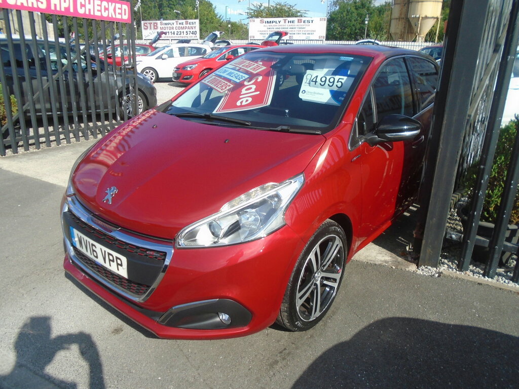 Peugeot 208 1.2 Puretech Gt Line Hatchback E Red #3
