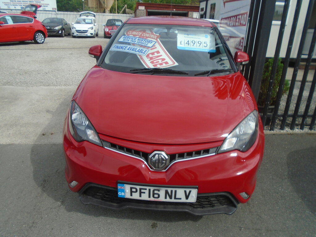 MG MG3 1.5 Vti-tech 3Form Sport Hatchback Manu Red #2