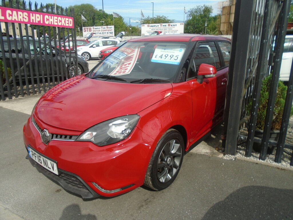 MG MG3 1.5 Vti-tech 3Form Sport Hatchback Manu Red #3