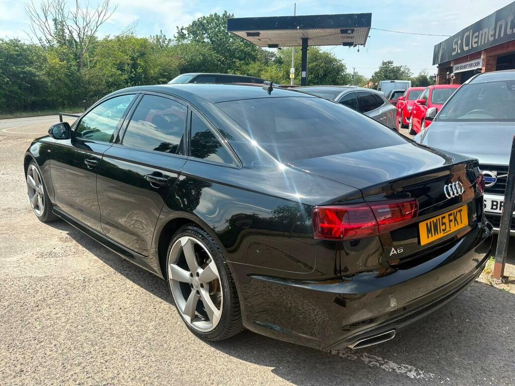 Audi A6 Saloon Saloon 2.0 Tdi Ultra Black Edition Euro 6 Ss Black #4