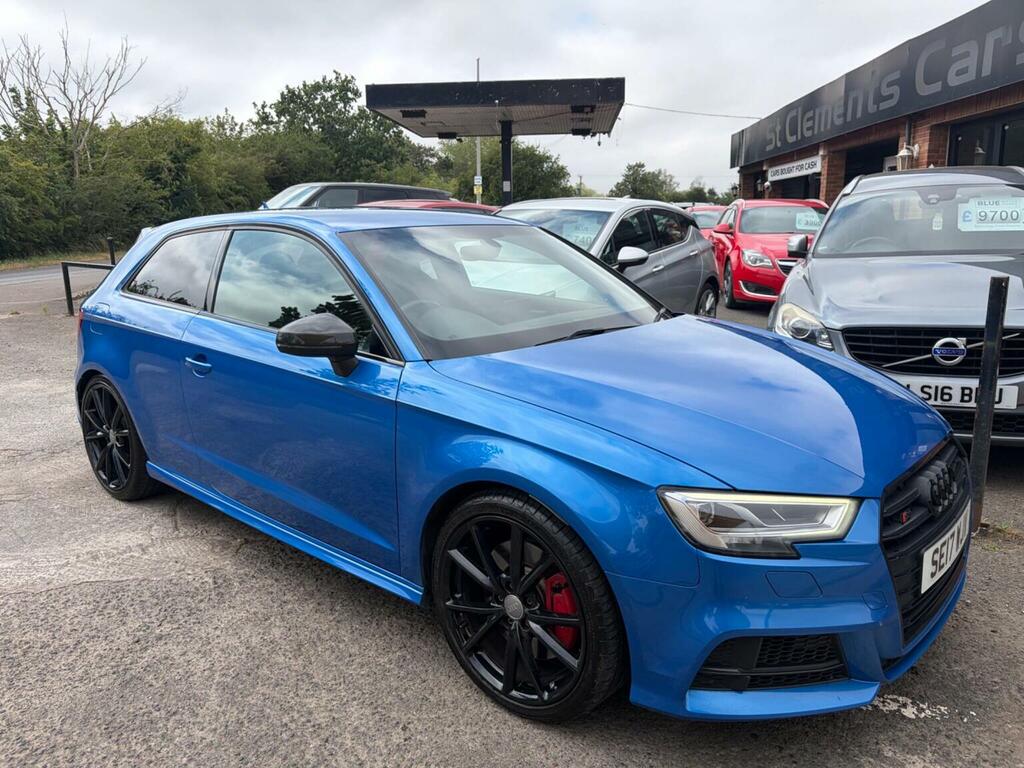 Audi S3 2.0 Tfsi Black Edition Quattro Euro 6 Ss Blue