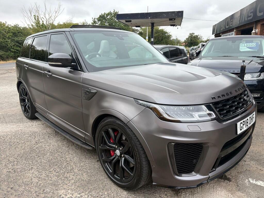 Land Rover Range Rover Sport Suv 5.0 P575 V8 Svr 4Wd Euro 6 Ss 201 Grey