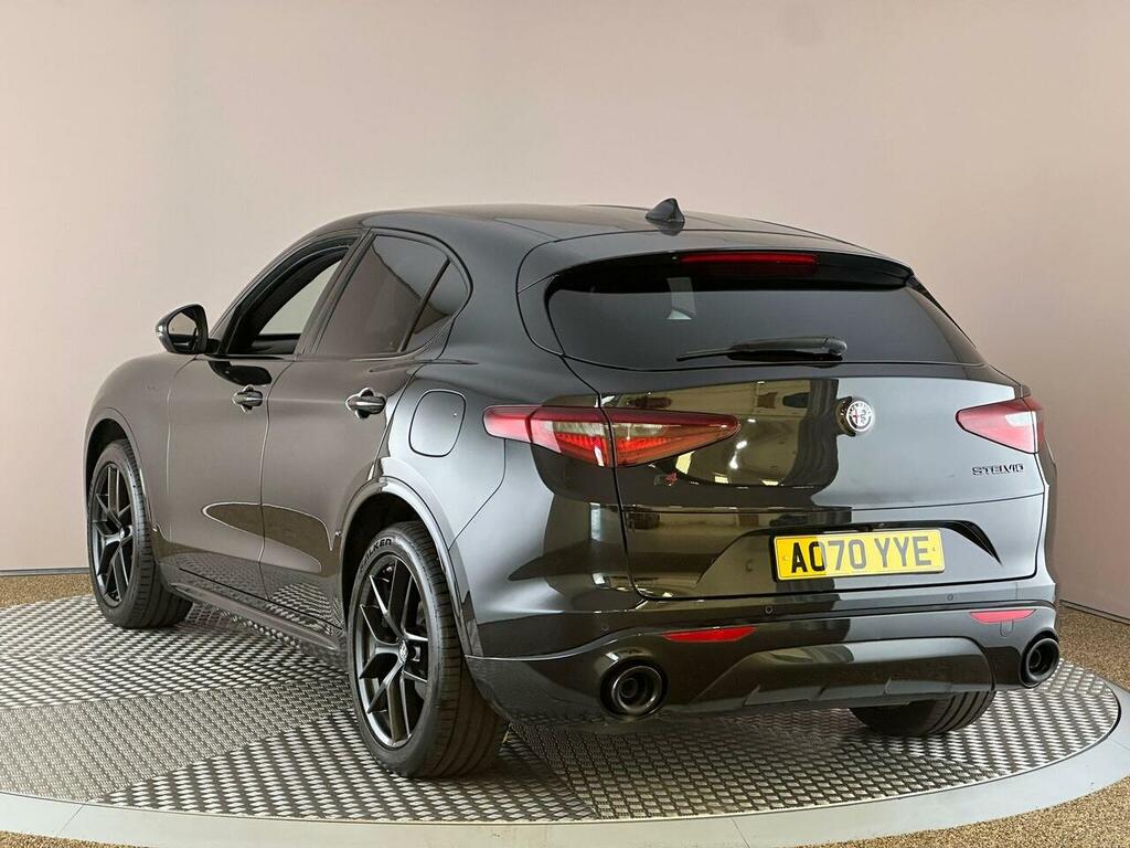 Alfa Romeo Stelvio 2.2 Td Veloce Q4 Awd Euro 6 Ss AO70YYE Black #4
