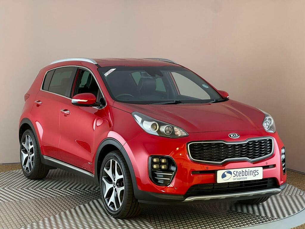 Kia Sportage 1.6 T-gdi Gt-line Dct Awd Euro 6 Red