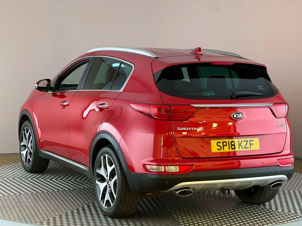 Kia Sportage 1.6 T-gdi Gt-line Dct Awd Euro 6 Red #4