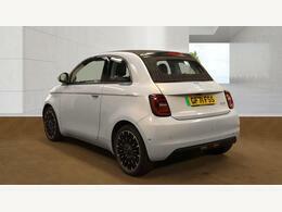 Fiat 500E C La Prima Convertible Blue #16