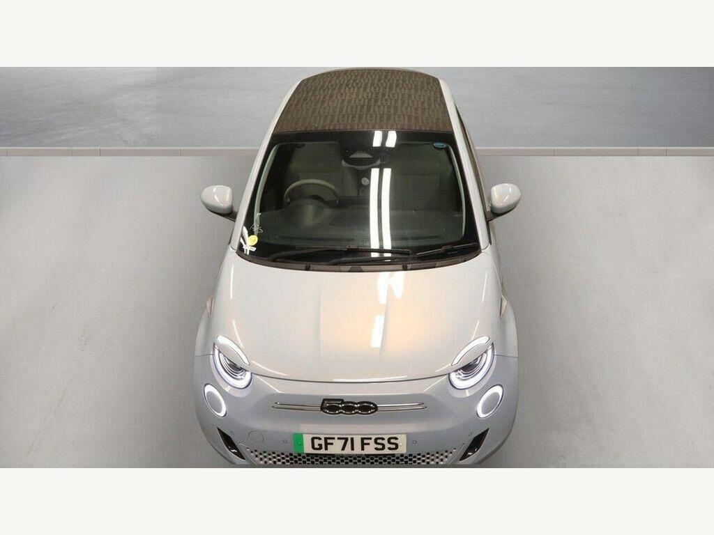 Fiat 500E C La Prima Convertible Blue #7