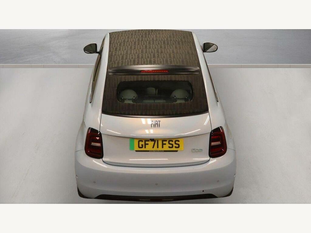 Fiat 500E C La Prima Convertible Blue #8