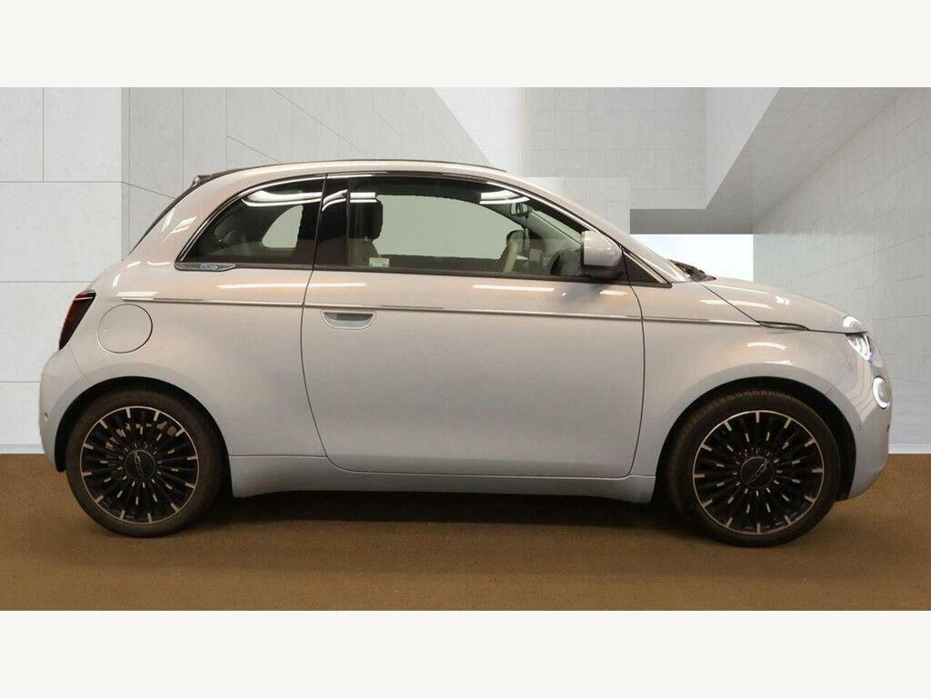 Fiat 500E C La Prima Convertible Blue #5
