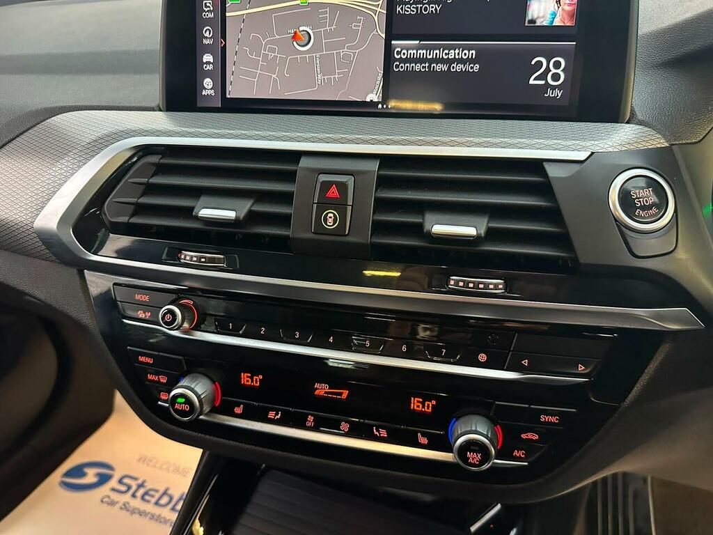 BMW X3 Xdrive20d Mht M Sport Step 2021 White #12