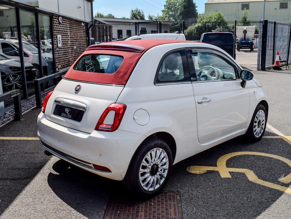 Fiat 500C Convertible 1.2 Collezione Euro 6 Ss 2018 Grey #7