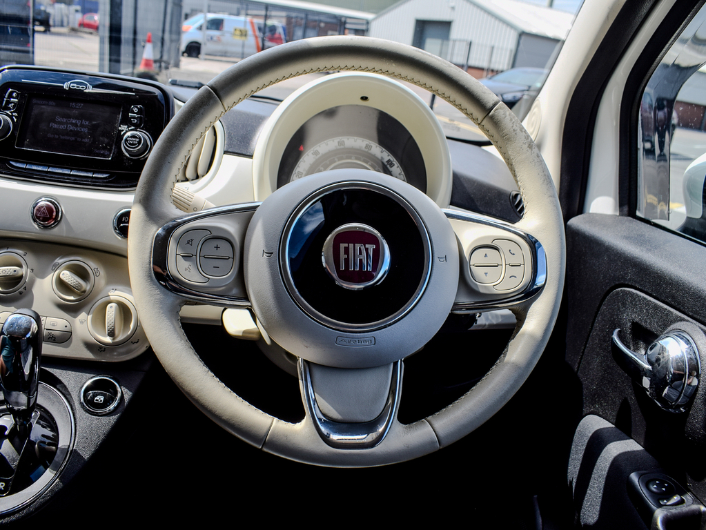 Fiat 500C Convertible 1.2 Collezione Euro 6 Ss 2018 Grey #16