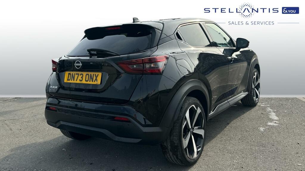 Nissan Juke 1.0 Dig-t Tekna Euro 6 Ss DN73ONX Black #3