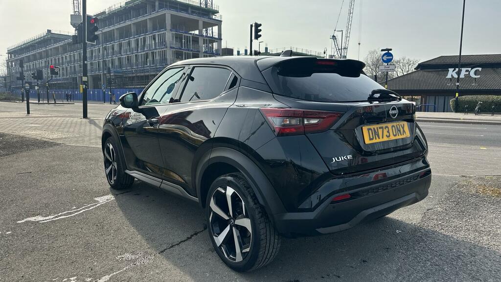 Nissan Juke 1.0 Dig-t Tekna Euro 6 Ss DN73ONX Black #5