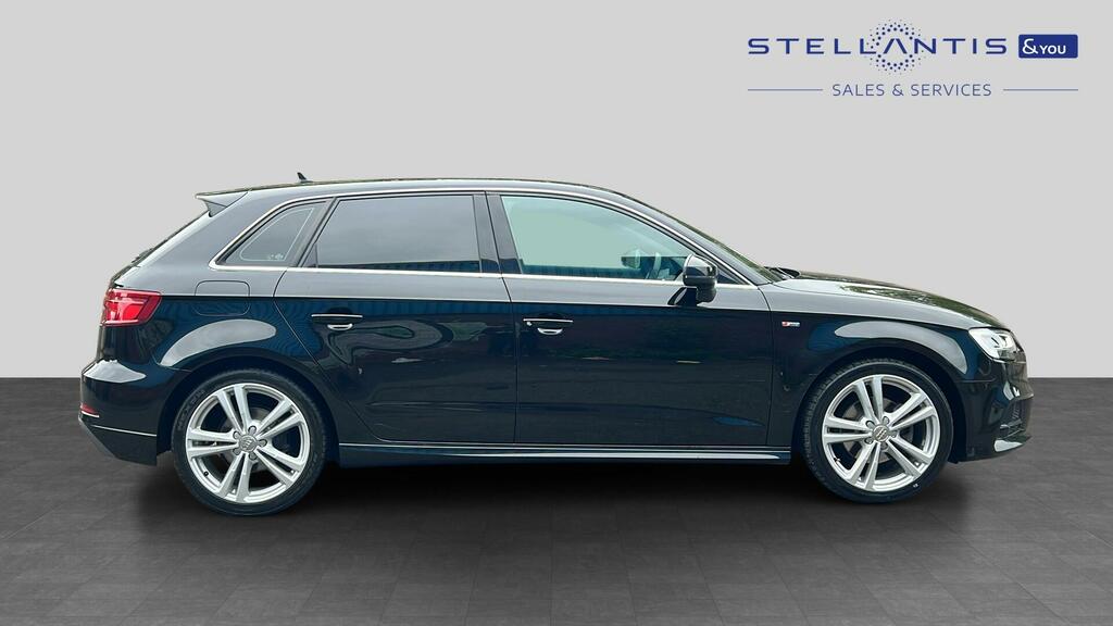 Audi A3 1.5 Tfsi Cod 35 S Line Sportback S Tronic Euro 6 NC19AXH Black #2