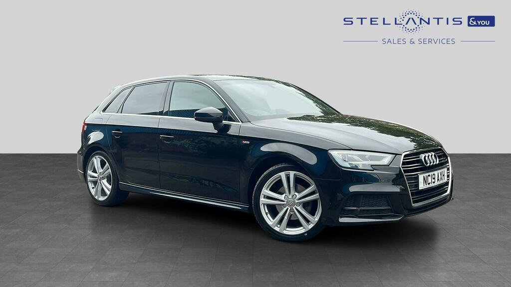 Audi A3 1.5 Tfsi Cod 35 S Line Sportback S Tronic Euro 6 Black