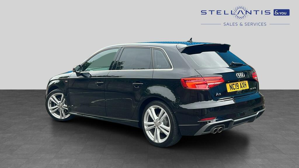 Audi A3 1.5 Tfsi Cod 35 S Line Sportback S Tronic Euro 6 NC19AXH Black #6