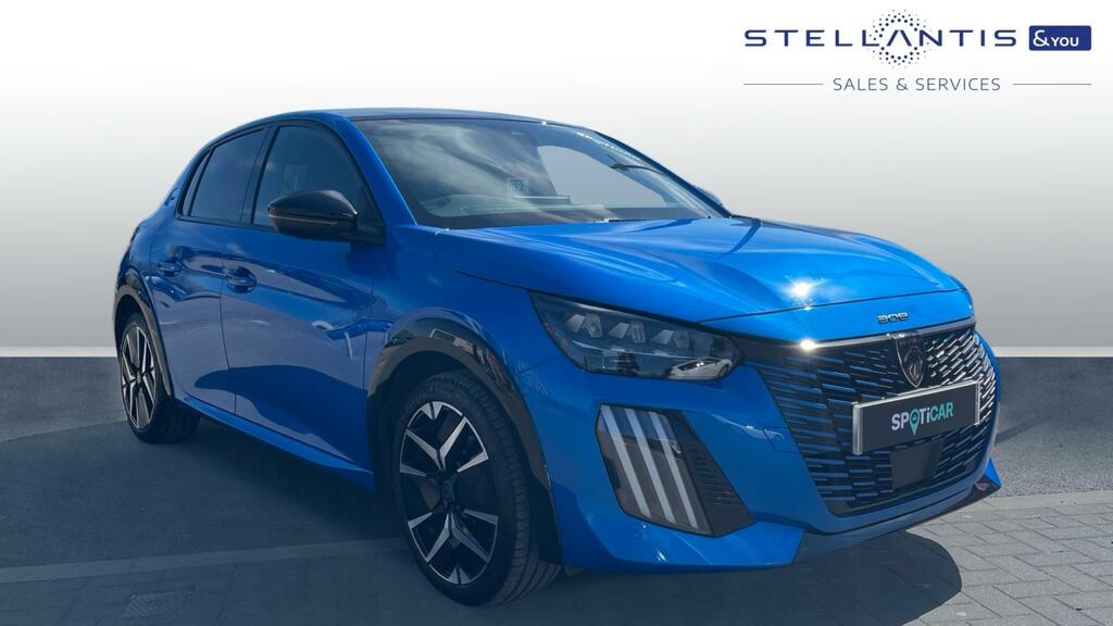 Peugeot 208 1.2 Puretech Gt Euro 6 Ss KP25LFR Blue