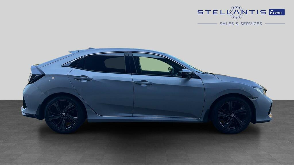 Honda Civic 1.0 Vtec Turbo Sr Cvt Euro 6 Ss Silver #2