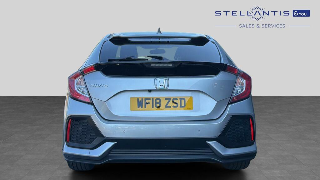 Honda Civic 1.0 Vtec Turbo Sr Cvt Euro 6 Ss Silver #4