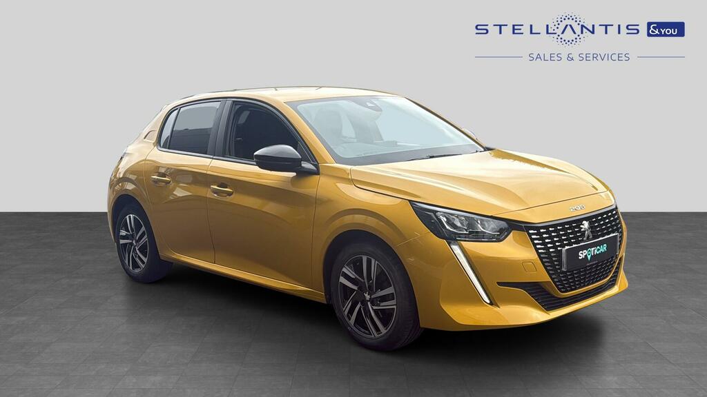 Peugeot 208 1.2 Puretech Active Premium Euro 6 Ss Yellow