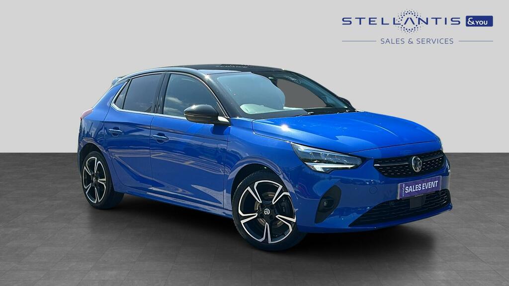 Vauxhall Corsa 1.2 Turbo Elite Edition Euro 6 Ss Blue