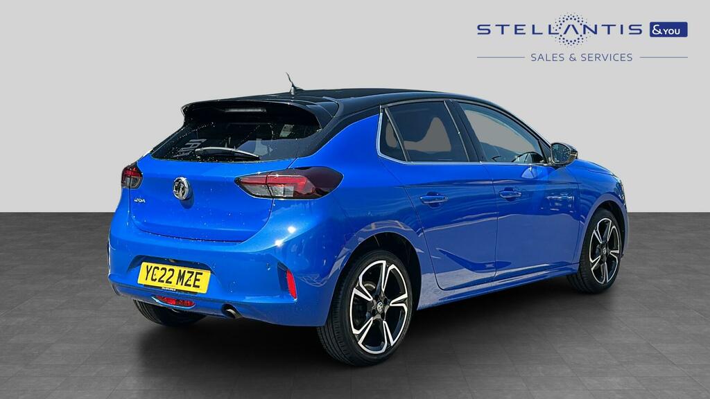 Vauxhall Corsa 1.2 Turbo Elite Edition Euro 6 Ss YC22MZE Blue #2