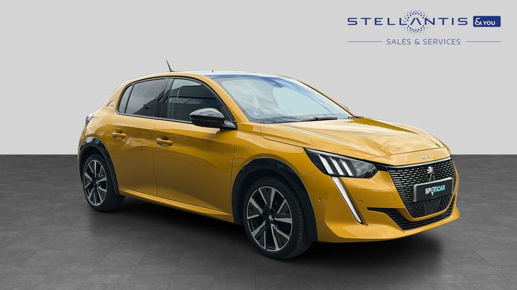 Peugeot 208 1.2 Puretech Gt Euro 6 Ss Yellow