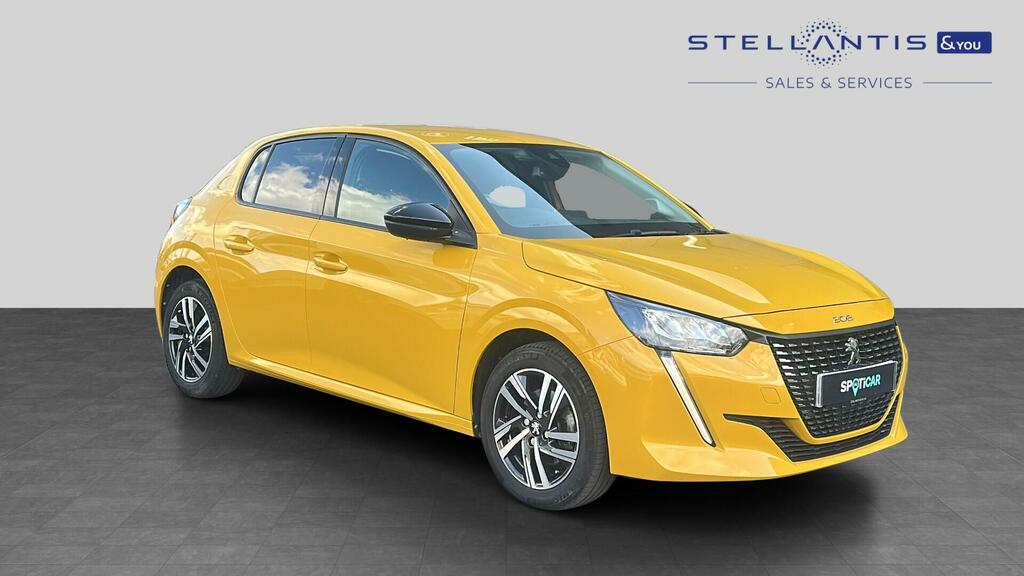 Peugeot 208 1.2 Puretech Allure Premium Eat Euro 6 Ss Yellow